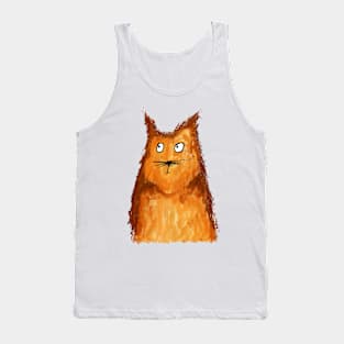 Ginger the cat Tank Top